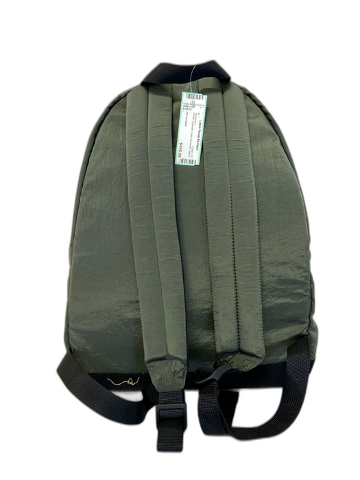 Stone Island Green Synthetic Solid Men's Backpack Green