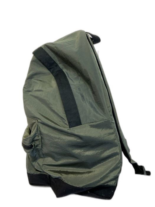 Stone Island Green Synthetic Solid Men's Backpack Green