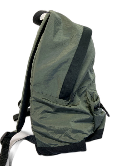 Stone Island Green Synthetic Solid Men's Backpack Green