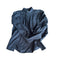 AYR Size M Black Cotton Solid Button Up Men's Long Sleeve Shirt Black / M