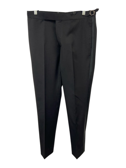 Suitsupply Black Wool Blend Solid Tuxedo Men's Suit Black / 48
