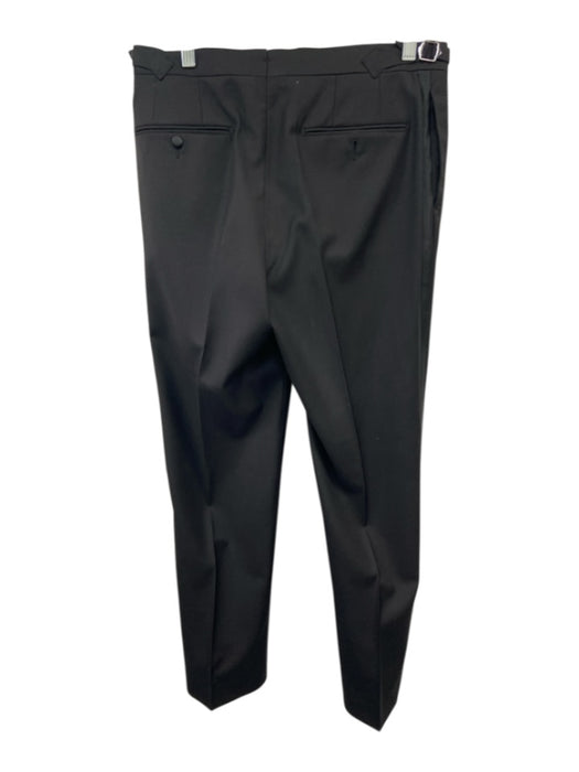 Suitsupply Black Wool Blend Solid Tuxedo Men's Suit Black / 48