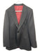 Suitsupply Black Wool Blend Solid Tuxedo Men's Suit Black / 48