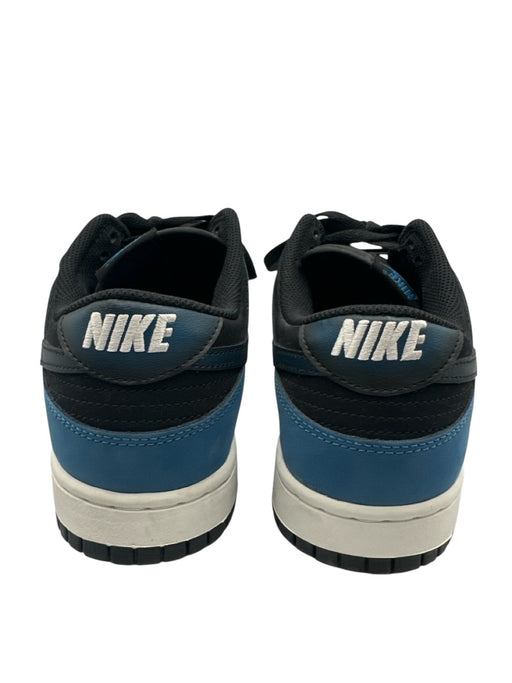 Nike Shoe Size 10.5 Blue & Black Leather Solid Sneaker Men's Shoes Blue & Black / 10.5
