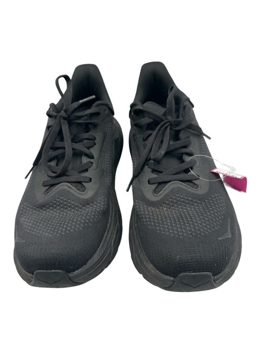 Hoka Shoe Size 10 Black Synthetic Solid Sneaker Men's Shoes Black / 10
