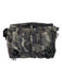 Prada Green & Gray Print Synthetic Camo Satchel Men's Accessories