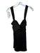 NBD Size S Black Polyester Sweetheart Neckline Midi Dress Black / S