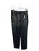 Wilfred Size 4 Black Vegan Leather High Waist Straight Leg Pants Black / 4