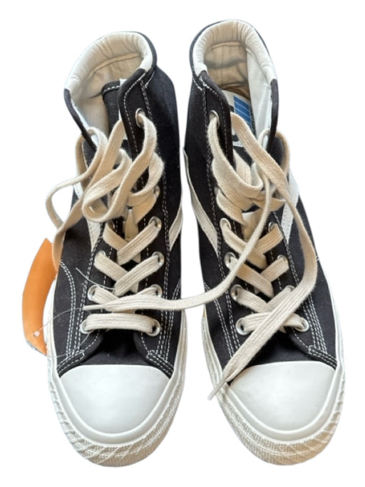 Oncept Shoe Size 8 Black & Yellow Canvas High Top lace up Athletic Sneakers Black & Yellow / 8