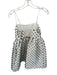Klesis Size S Black & White Polyester Spaghetti Strap Feathered Back Cinch Dress Black & White / S