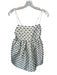 Klesis Size S Black & White Polyester Spaghetti Strap Feathered Back Cinch Dress Black & White / S