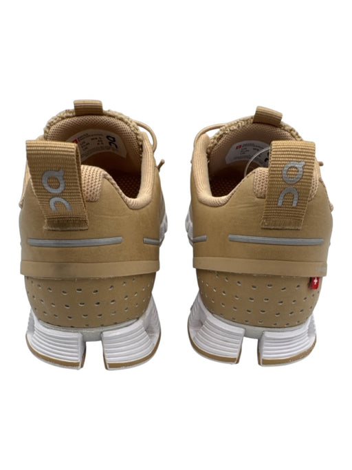 On Cloud Shoe Size 8.5 Tan Brown Leather & Synthetic Low Top Heathered Sneakers Tan Brown / 8.5