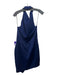 Elliatt Size L Navy Polyester One Shoulder Sleeveless Draped Detail Dress Navy / L