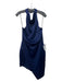 Elliatt Size L Navy Polyester One Shoulder Sleeveless Draped Detail Dress Navy / L