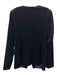 Favorite Daughter Size 6 Black Polyester Blend Velvet Shoulder Pads Top Black / 6