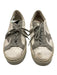 Golden Goose Shoe Size 38 White & Gray Leather Upper Suede Detail Sneakers White & Gray / 38