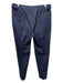 Oxxford Size Est 32 Navy Wool Solid Dress Side Tabs Men's Pants Navy / Est 32