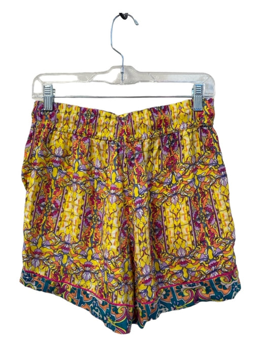 By Anthropologie Size SP Yellow & Multi Modal floral print Side Pockets Shorts Yellow & Multi / SP