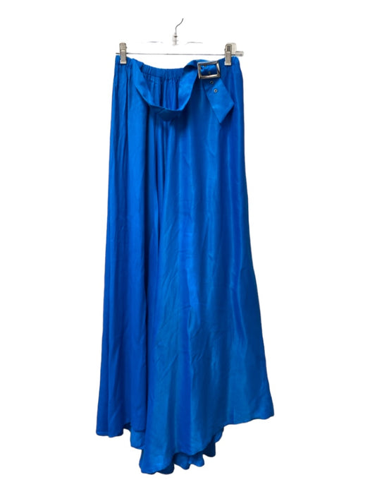 Letiuebe Size XS Royal Blue Viscose One Strap Asymetric Straps Flowy Dress Royal Blue / XS