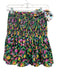 Tanya Taylor Size XS Multicolor Cotton Smocked All Over Print Mini Skirt Multicolor / XS