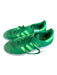 Adidas Shoe Size 9.5 Green Canvas & Leather Athletic Men's Sneakers Green / 9.5
