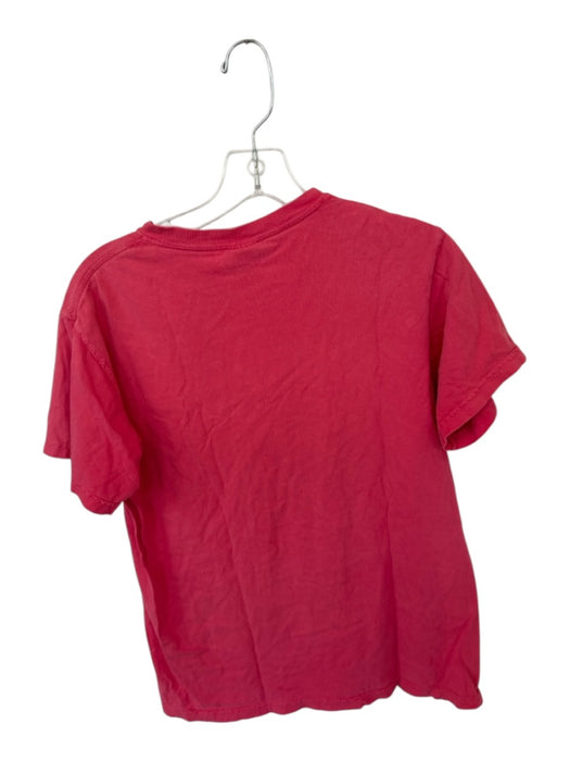 Comfort Color Size S Red & Black Cotton Band Men's T-Shirt Red & Black / S