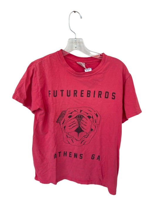 Comfort Color Size S Red & Black Cotton Band Men's T-Shirt Red & Black / S