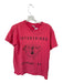 Comfort Color Size S Red & Black Cotton Band Men's T-Shirt Red & Black / S