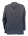 Versace Collection Navy Blue Virgin Wool Striped 2 Button Men's Suit Navy Blue / 50
