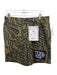MCQ NWT Size L Green & Black Cotton All Over Print Men's Shorts L
