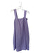 COS Size S Purple Cotton Tie Straps Midi Dress Purple / S