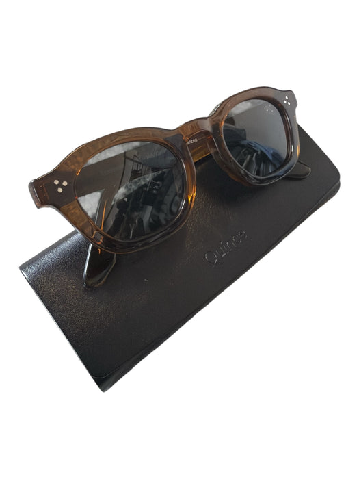 Quince Brown Acetate Oval Sunglasses Brown
