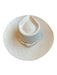Sissy Light Tan Straw Braided Wide Brim Hat Tan / S