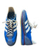 Adidas Shoe Size 8 Blue & White Suede Detail Stripes Sneakers Blue & White / 8