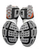 Nike Shoe Size 7.5 White, Orange, Black Nylon & Leather Netting Laces Sneakers White, Orange, Black / 7.5