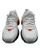 Nike Shoe Size 7.5 White, Orange, Black Nylon & Leather Netting Laces Sneakers White, Orange, Black / 7.5