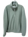 COS Size M Moss Green Polyester Fleece Feel Quarter Zip high neck Jacket Moss Green / M