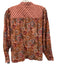 Maison Hotel Size XS Pink, Orange, Blue Cotton Long Sleeve Floral Print Top Pink, Orange, Blue / XS