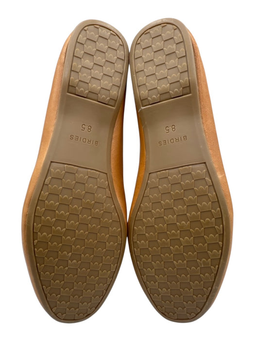 Birdies Shoe Size 8.5 Light Brown & Beige Leather Round Toe Slip On Loafers Light Brown & Beige / 8.5
