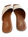 Franco Sarto Shoe Size 8.5 White Manmade Material Open Toe & Heel Slides Shoes White / 8.5