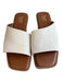 Franco Sarto Shoe Size 8.5 White Manmade Material Open Toe & Heel Slides Shoes White / 8.5