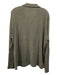 Vince Size XXL Olive Cotton Blend Solid Polo Men's Long Sleeve Shirt XXL