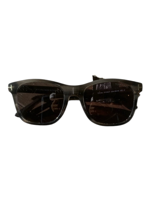 Tom Ford Good Black & Gray Plastic Men's Sunglasses