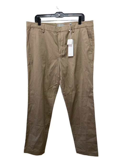 Vince NWT Size 36 Tan Cotton Blend Solid Khakis Men's Pants 36