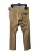 AG Size 34 Tan Cotton Blend Solid Khakis Men's Pants 34