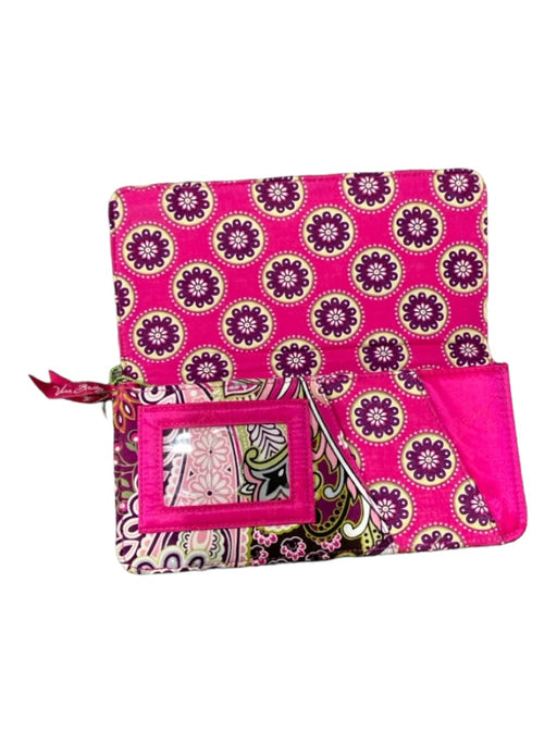 Vera Bradley Multi Fabric Bi-Fold Inner Pocket Accordian Card Holder Wallets Multi