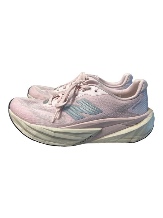 New Balance Shoe Size 9 Pink Manmade Material Almond shape Lace Up Runner Shoes Pink / 9
