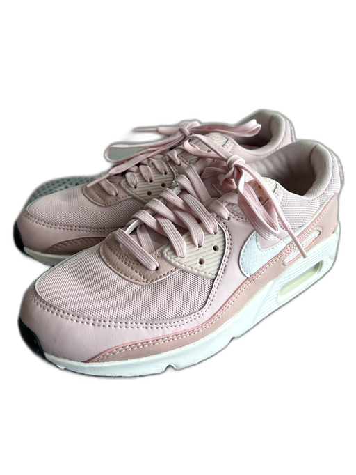 Nike Shoe Size 8 Pale Pink Mesh & Leather Almond Toe Low Top Lace Up Shoes Pale Pink / 8