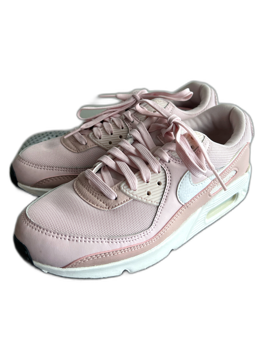 Nike Shoe Size 8 Pale Pink Mesh & Leather Almond Toe Low Top Lace Up Shoes Pale Pink / 8
