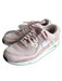 Nike Shoe Size 8 Pale Pink Mesh & Leather Almond Toe Low Top Lace Up Shoes Pale Pink / 8